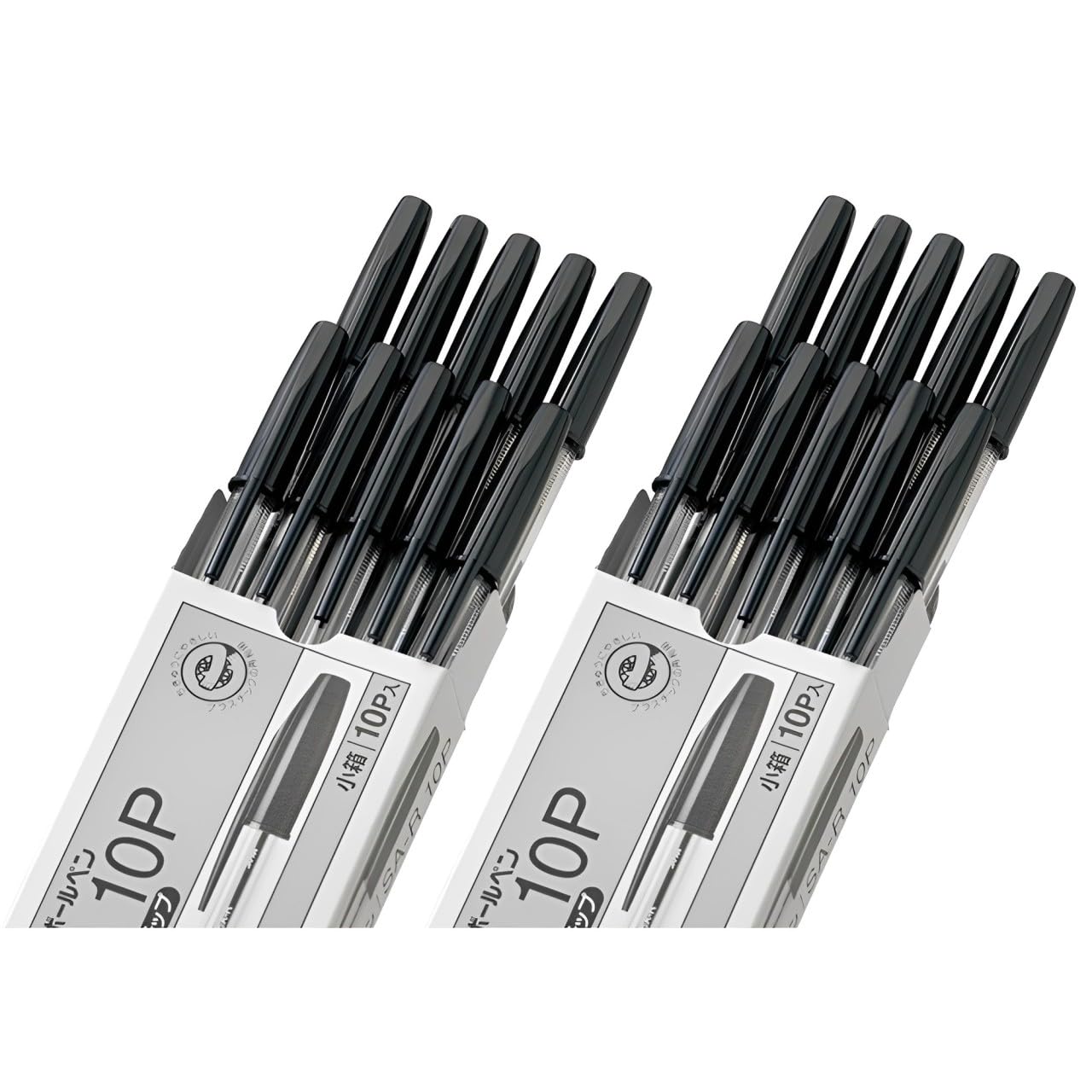 すっぱまん商品　ブラジル 国旗 ボールペン １２０本 Amazon | 三菱鉛筆 ボールペン 事務用 SA-R10P.24 黒 【× 20 本